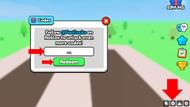Redeeming codes is simple in My Hotel (Image via Roblox)